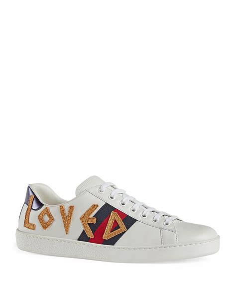 gucci loved sneakers sale|most popular gucci sneakers.